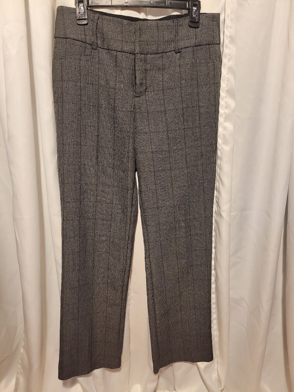 Apt. 9 Gray Plaid Dress Pants